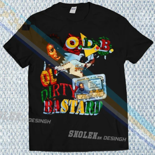 Вдохновленный Ol Dirty Bastard Rap футболка новая Merch винтажная ограниченная 2019 летняя