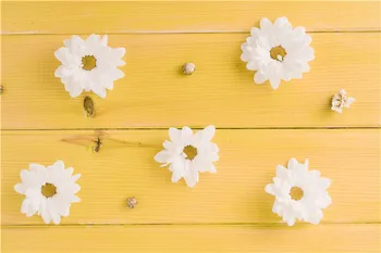 

SHUOZHIKE Vinyl Custom Christmas Photography Backdrops Prop flower and Wood Planks theme Photo Studio Background Q191027-45589