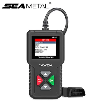 

YA101 OBD2 Auto Diagnostic Scanner Universal OBD Car Diagnosis Tool Check Engine Automotive Car Code Reader Scan Tools CR319