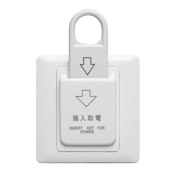 

Indoor Switch Smart PC Energy Saving On Off Hotel Fireproof Home Insert Magnetic Card Intelligent Power Key Panel