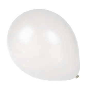 

Plain White 12 Inches Quality Latex Balloons - Pack of 40