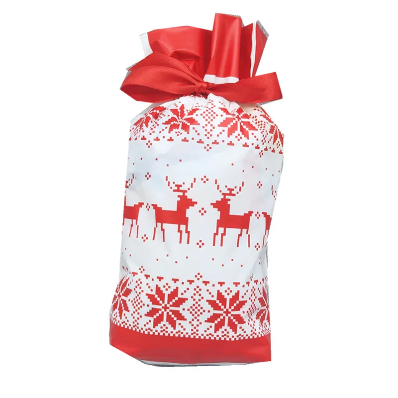 50 шт рождественские подарочные пакеты разные стили упаковки украшения упаковка для вечерние конфеты TB распродажа