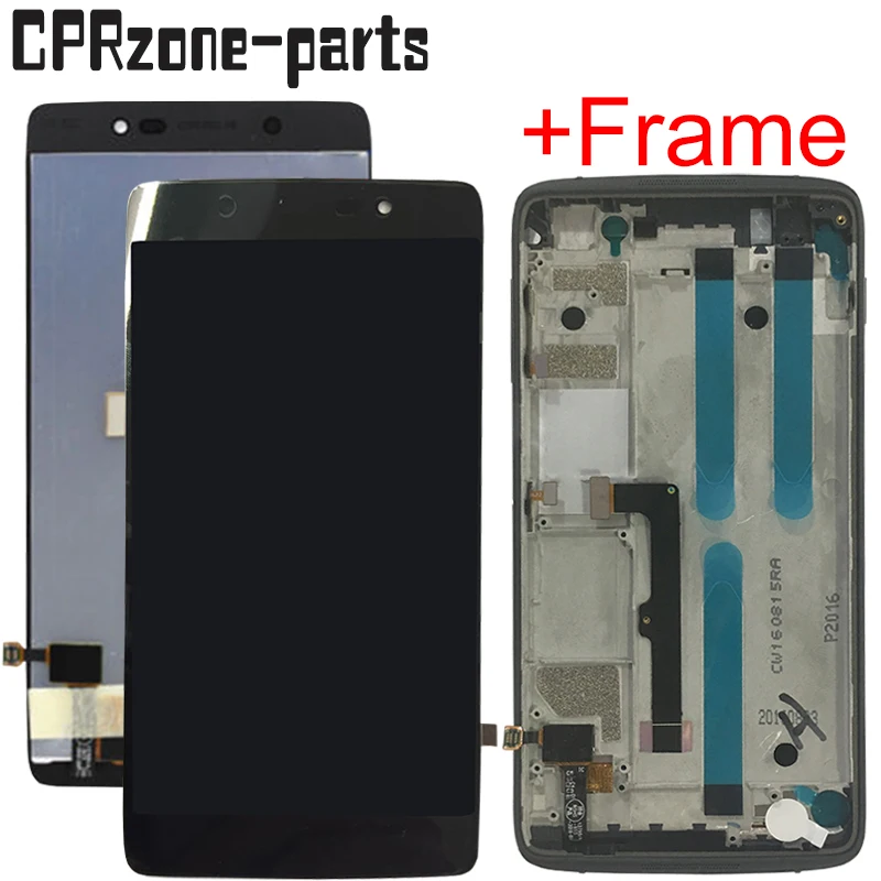 

5.2" 100% tested lcd with frame For BlackBerry DTEK50 RJE181LW LCD display touch screen sensor digitizer assembly free shipping