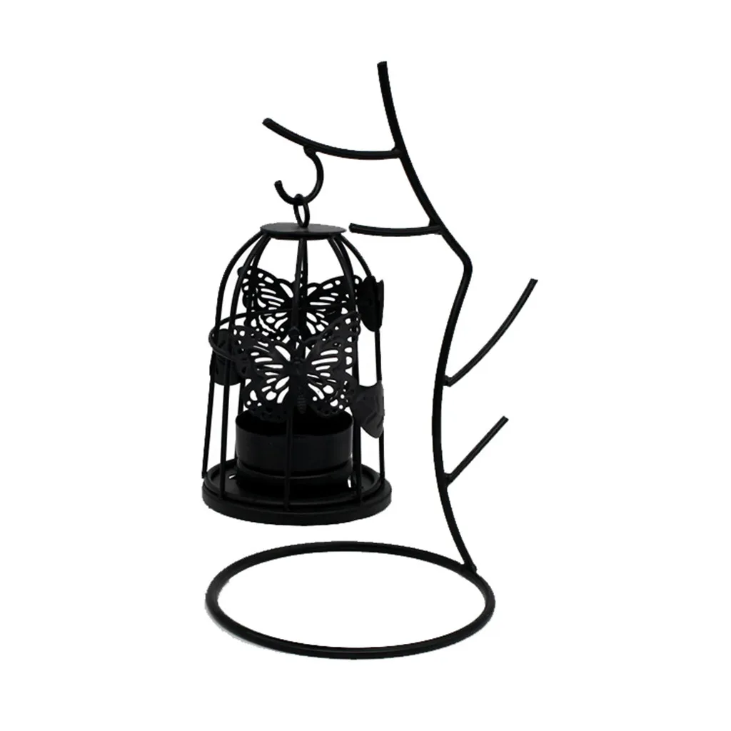 Twig Wrought Iron Candlestick Can Be Placed Candle Home Decoration Indoor Decor