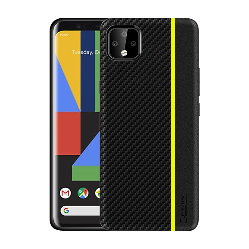 Чехол для Google Pixel 4 XL чехол для телефона мягкий ТПУ бампер кожаный чехол для Google Pixel 3 3A XL 4 4XL 3XL противоударный чехол - Цвет: Цвет: желтый