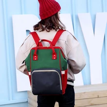 Большая вместительная сумка для мам, сумка для подгузников для беременных, дорожный рюкзак для кормления, сумка для ухода за ребенком, женская модная сумка