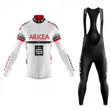 Осенне-зимняя одежда ARKEA для велоспорта, теплые штаны с длинным рукавом для велоспорта, комплекты для велоспорта, зимние костюмы для мужчин