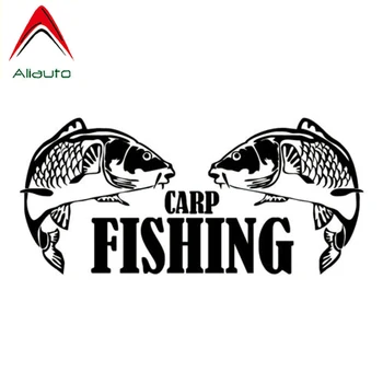 

Aliauto17.9cm*8.1cm Carp Fishing Animal Vinyl Car Styling Stickers Decals Decor S4-0031