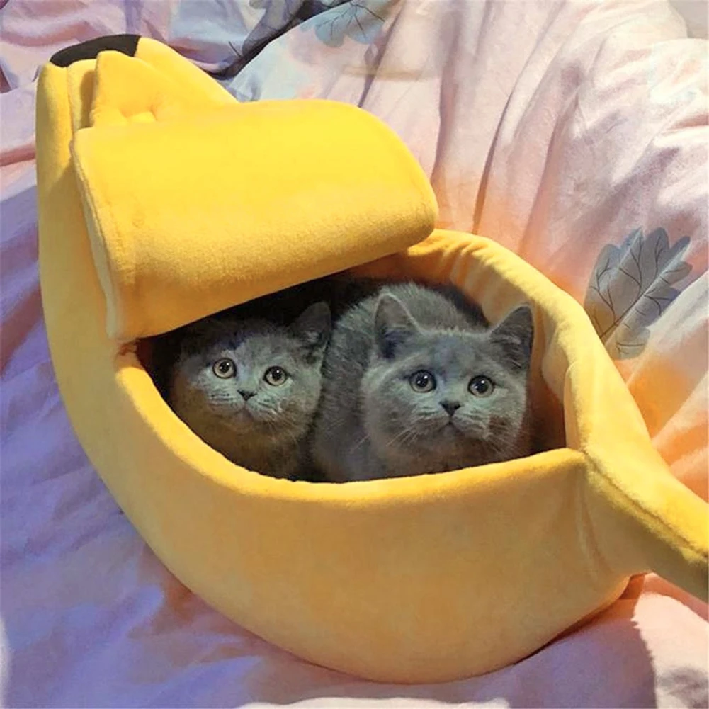 Милая модная заколка игрушка в форме собаки Лежанка для котов мягкий зимний щенок котенок теплый дом кровать собаки товары для домашних животных