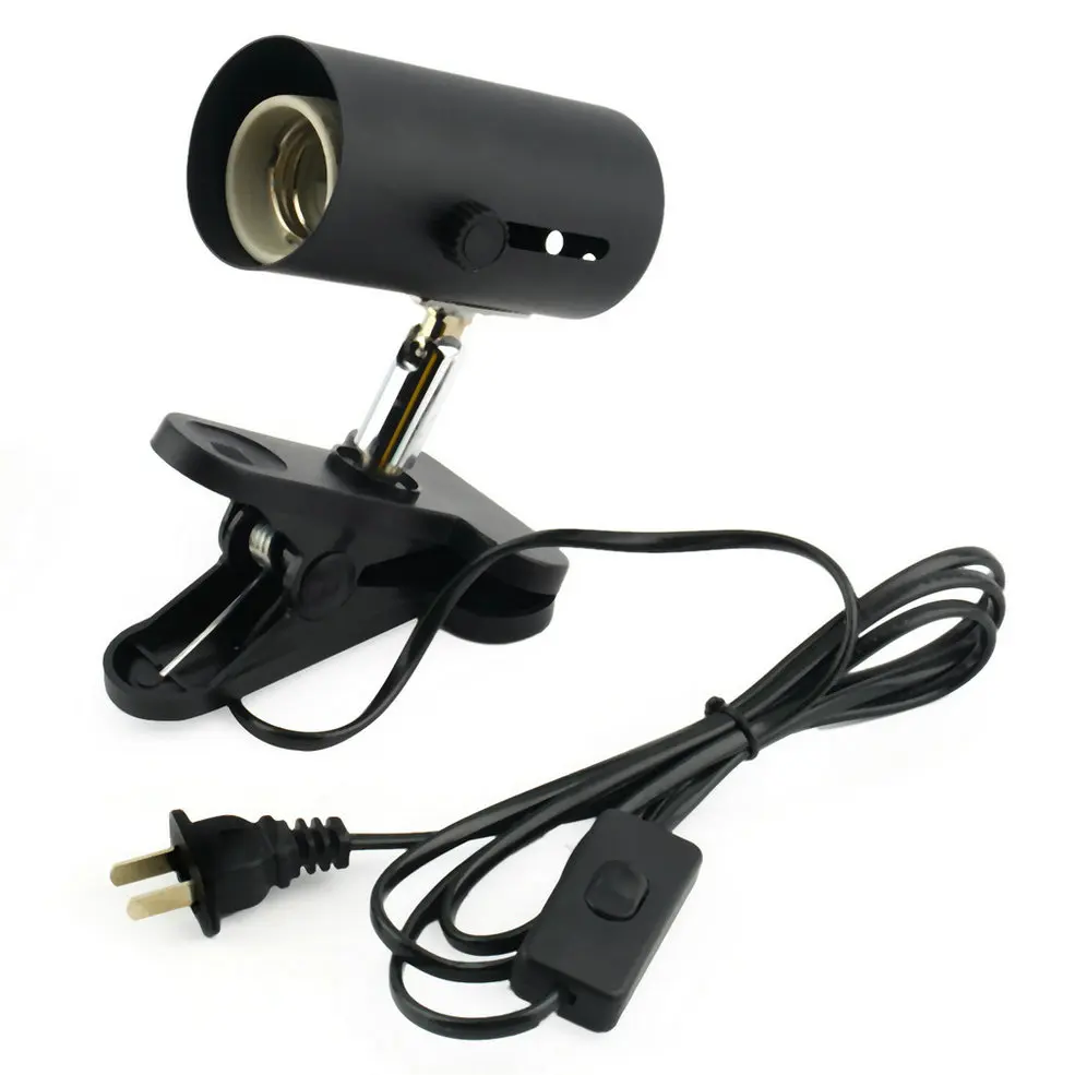 

hot Aquarium Reptile Light Holder Clamp Heat Lamp Stand Ceramic Infrared Emitter