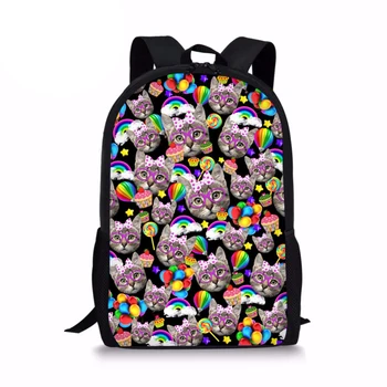 

Customzied Kitty Cat Bagpack Princess Girls School Backpack for School Cute Grade Student Kids Rucksack Knapsack Mochila