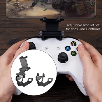 

Portable Stretchable Game Hand Grip Mount Cell Phone Clip Stand Adjustable Angle Gamepad Controller Holder for Xbox One/Elite