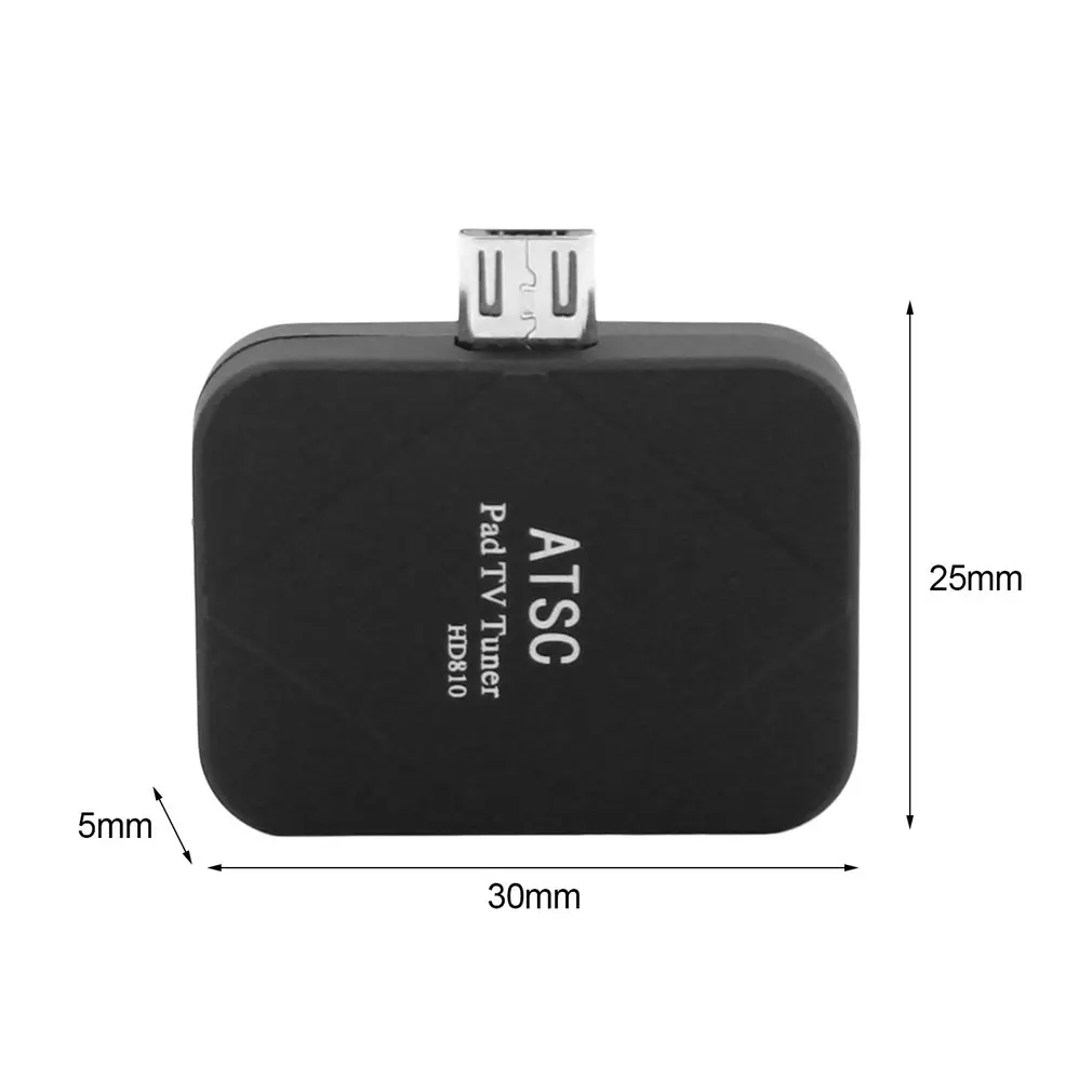HD Micro USB цифровой ТВ-приемник тюнер ТВ-палка для Android OS Phone Pad Tablet USB ТВ-тюнер автоматический поиск поддержка 720P