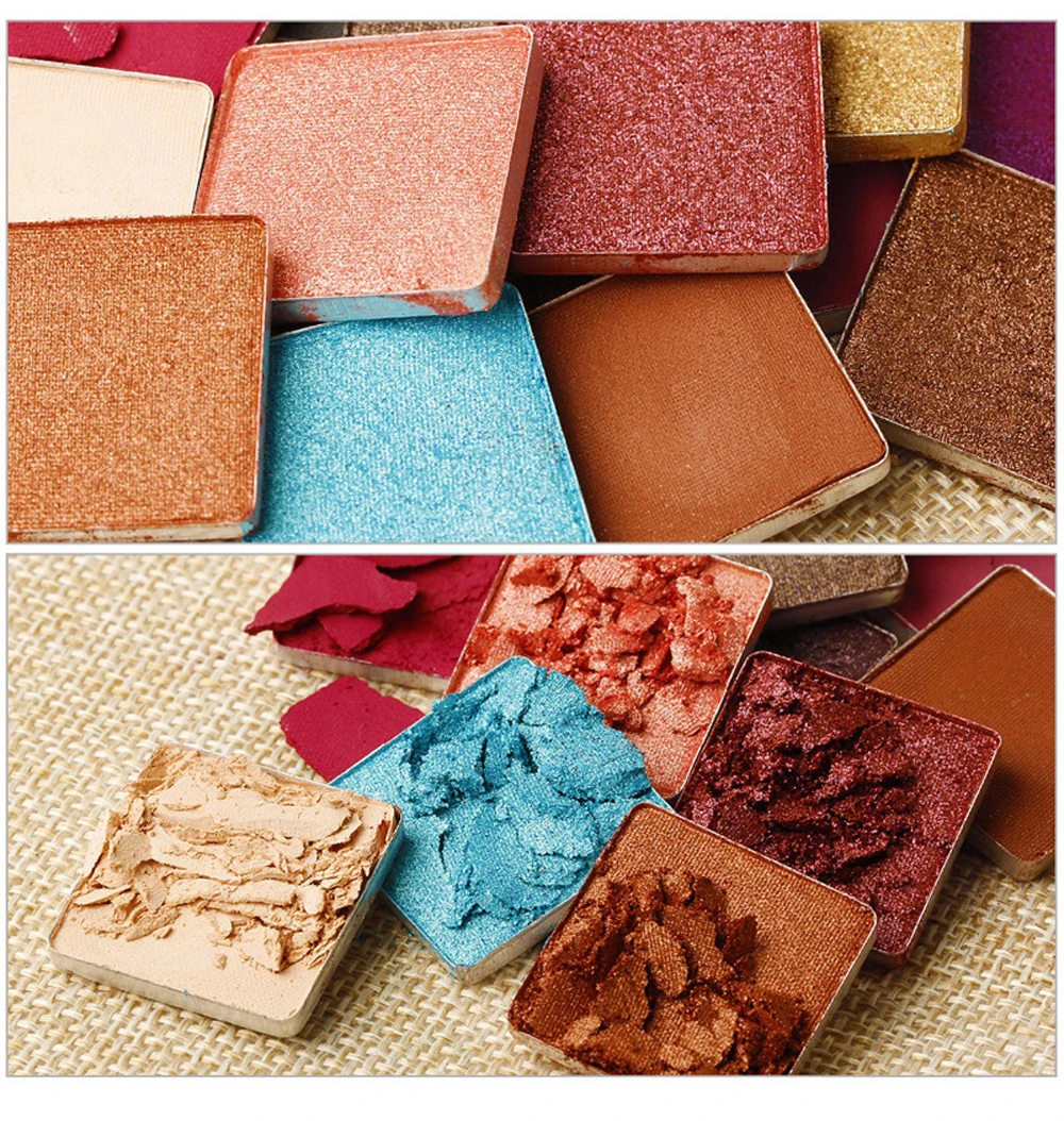 OEM Private Label christmas eyeshadow color for brown eyes hypoallergenic makeup vegan cosmetics no logo custom