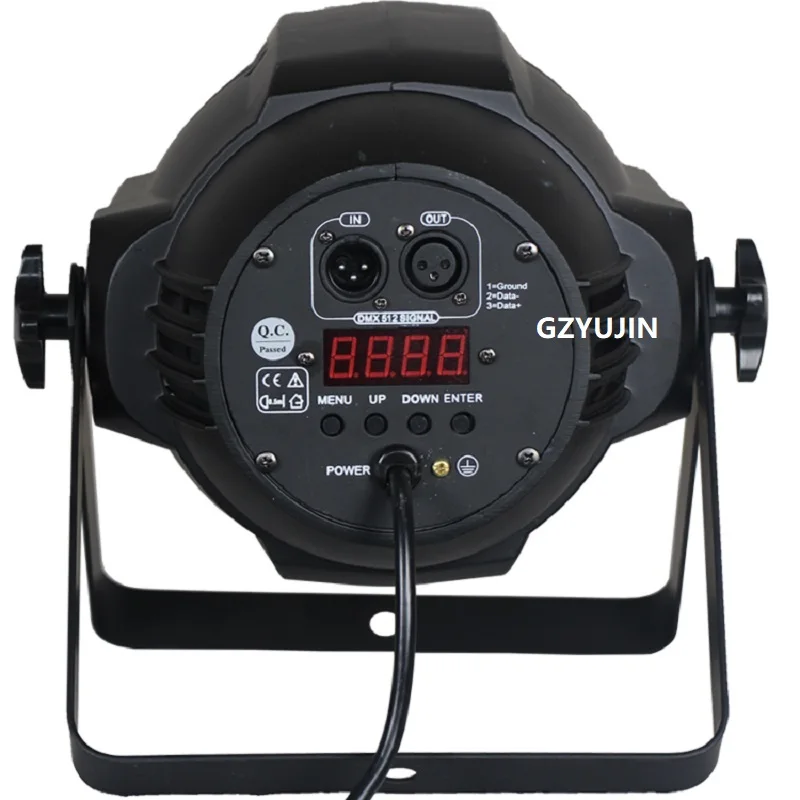 4 шт./лот 18X18 Вт RGBAW+ UV 6 в 1 светодиодный прожектор DMX