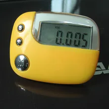 Многофункциональный шагомер с секундомером времени калорий шагомер акриловый материал электронный шагомер