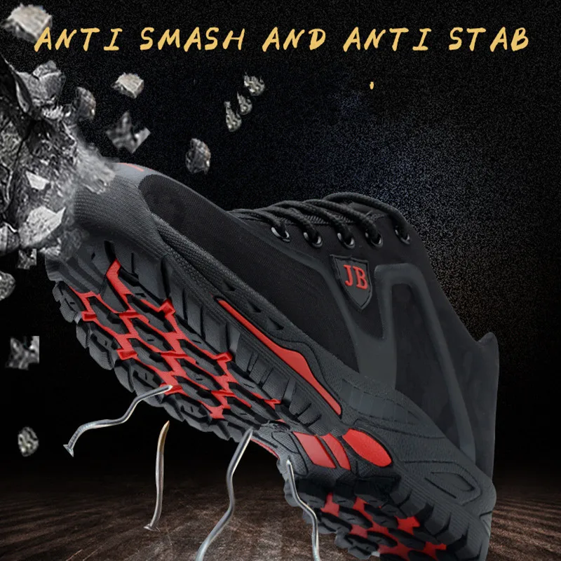 Защитная обувь со стальным носком для мужчин женщин защита от проколов новинка