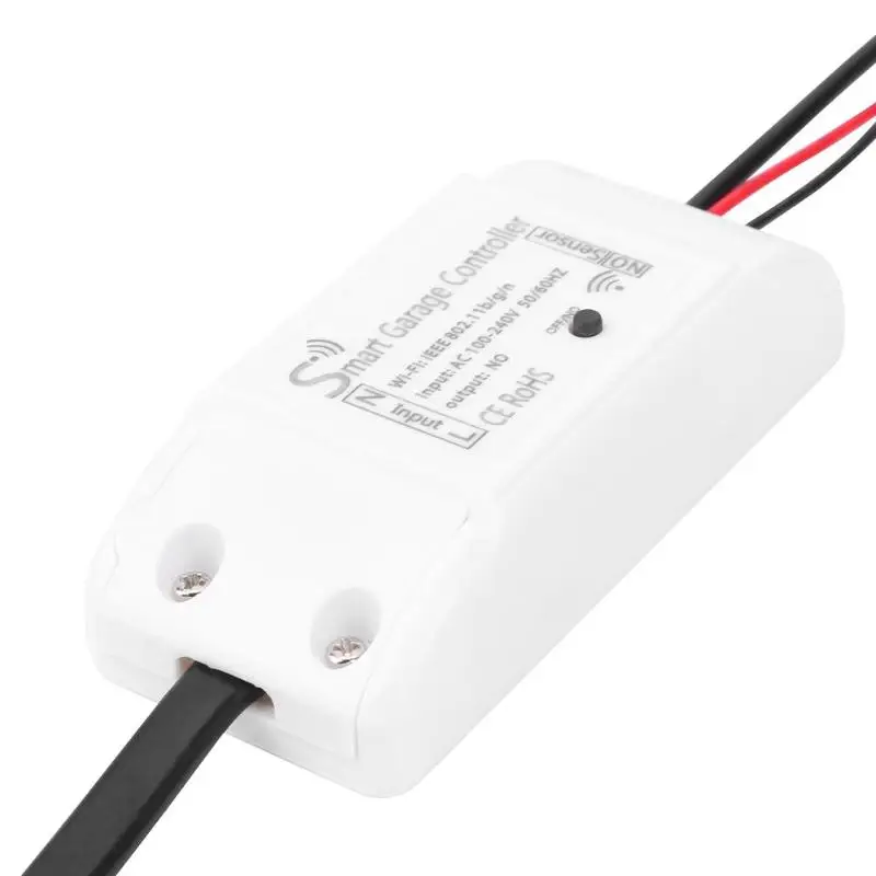 

2.4G WiFi Switch Smart Garage Door Opener Controller with Alexa Google Home IFTTT/Smart Life/Tuya APP Control Door Control Tools