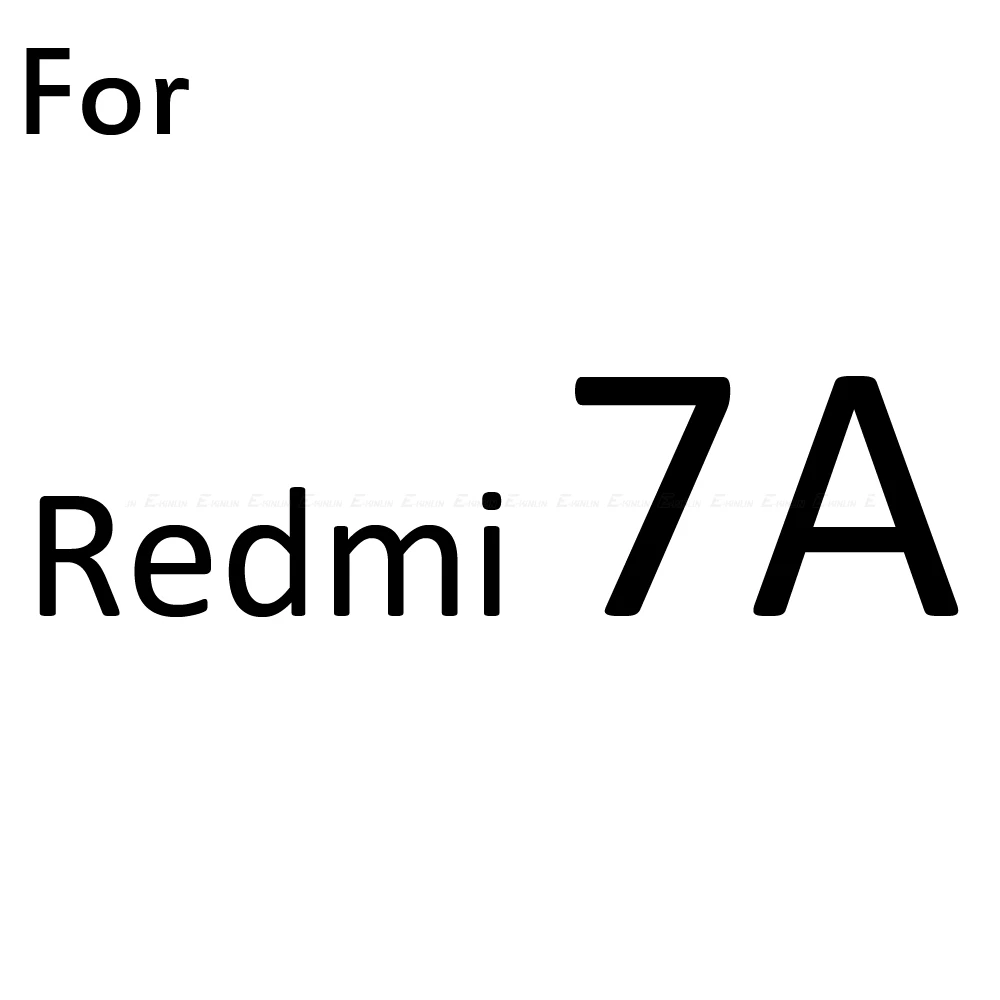 For Redmi 7A 20D закаленное стекло для Xiao mi Red mi 7 7A K20 Note 8 7 Pro защита экрана Xiaomi mi A3 9T 9 8 Lite SE полное покрытие стеклянная пленка - Цвет: For Redmi 7A