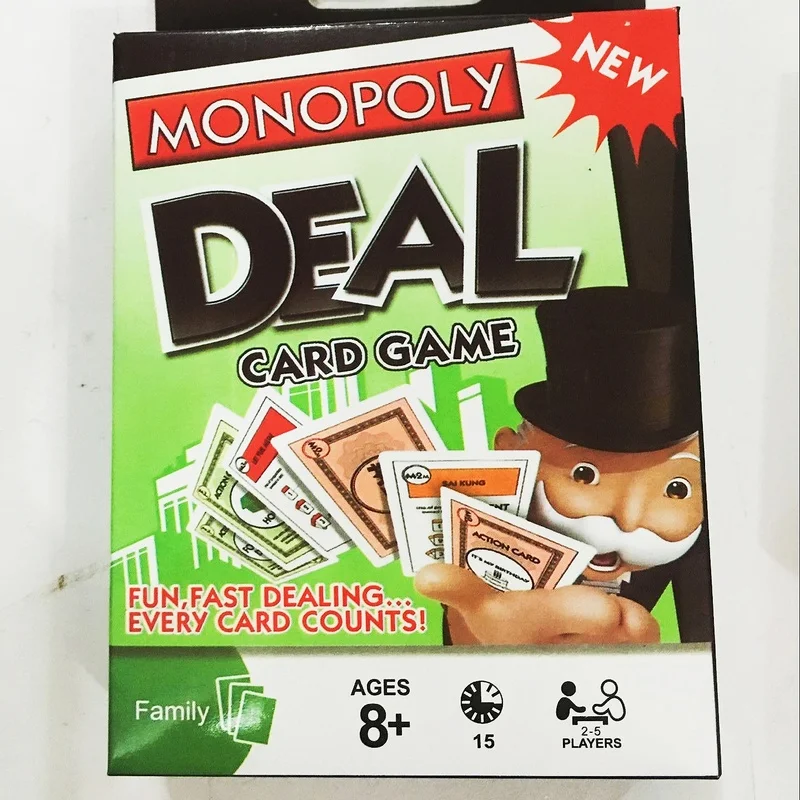 

Habro Gaming Monopoly DEAL Card Game Board Table Toys for Kids