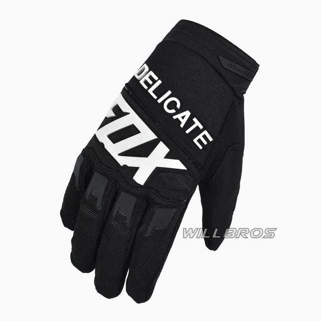 Moto Cross Delicate Fox Dirtpaw Racing Gloves Cycling Mountain Bicycle Offroad Guantes Men Motocross Woman Unisex Luvas Black White