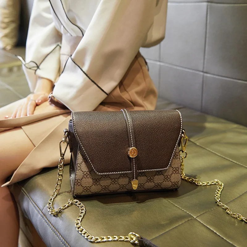 

WOMEN'S Bag 2019 New Style Fashion Europe And America Cross Border Hot Selling Supply of Goods for Shoulder Summer Printed PVC W