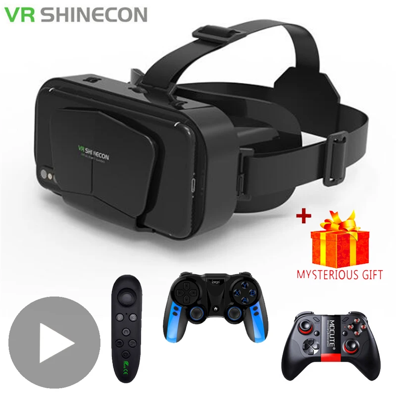 3D очки виртуальной реальности VR для телефонов мобильных смартфонов 7-дюймовая