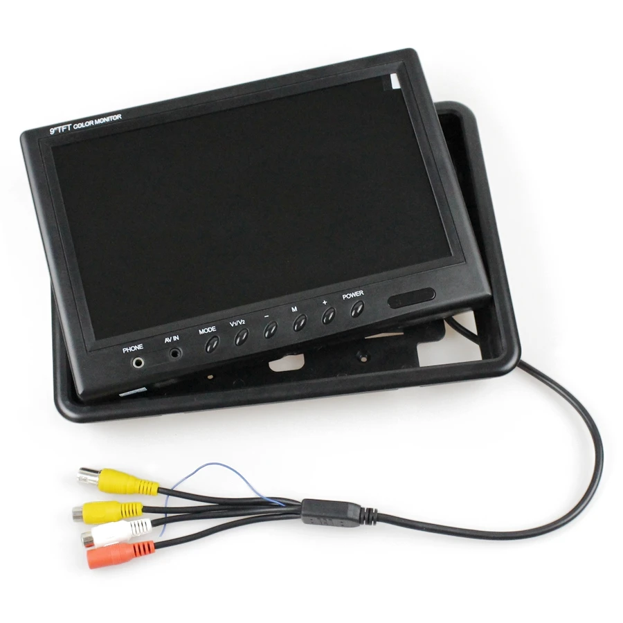 ЖК монитор для автомобиля с BNC / AV входом|monitor display|monitor tftmonitor 9 inch |