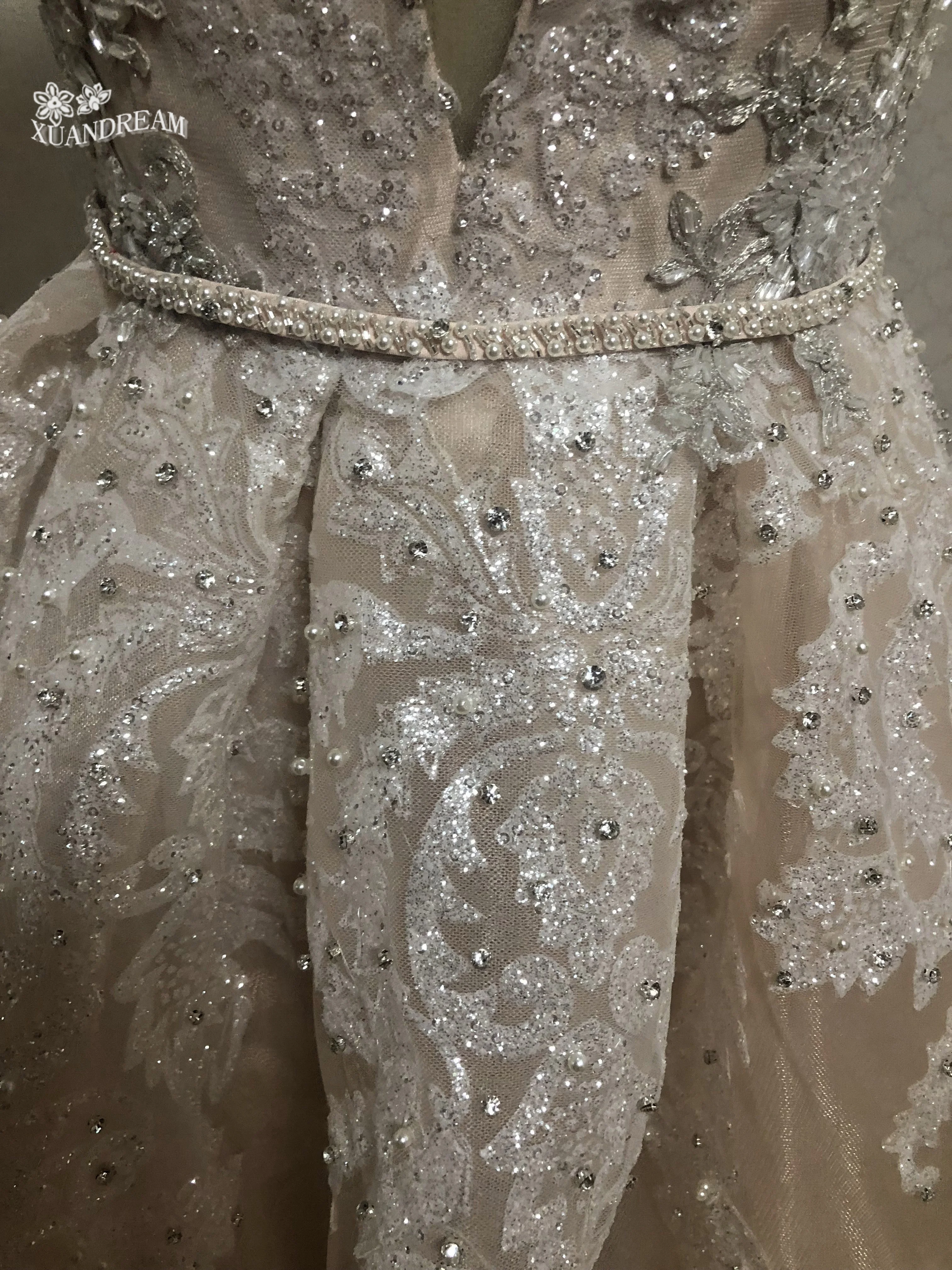 Вечернее платье из перьев abiti da cerimonia robe longue элегантная Пышная юбка блестящие свадебные вечерние платья для вечерние XD-046