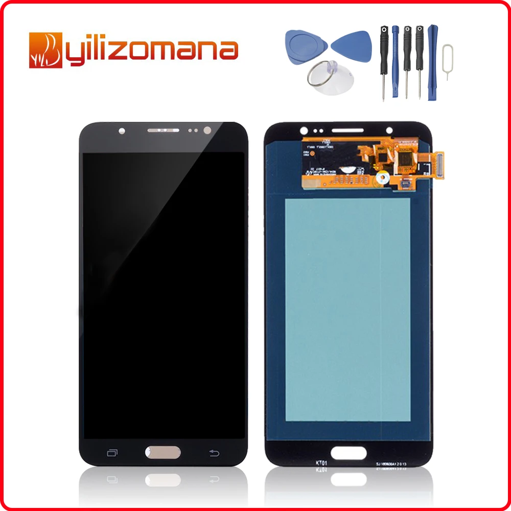 

5.5"AMOLED For SAMSUNG Galaxy J7 2016 LCD Display Touch Screen with Frame For Samsung J710 Display J710 J710FN J710F J710M