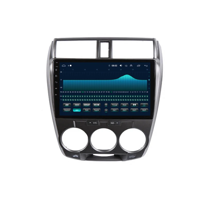 10," 2 Гб ОЗУ 32 ГБ ОЗУ Android автомобильный DVD видео плеер gps для HONDA CITY 2008 2009 2010 2011 2012 2013 аудио автомобильный Радио стерео
