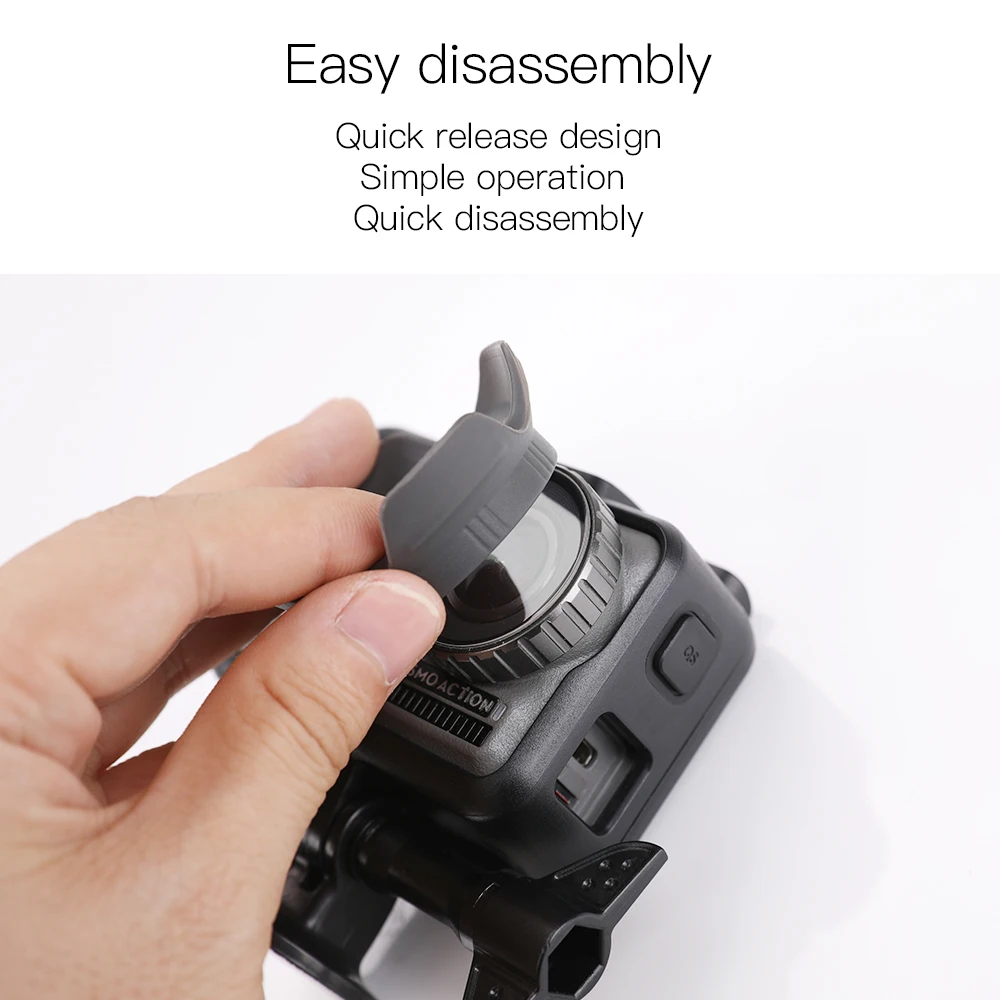 Action Camera Lens Cap Sunshade Cover Protector for DJI OSMO ACTION