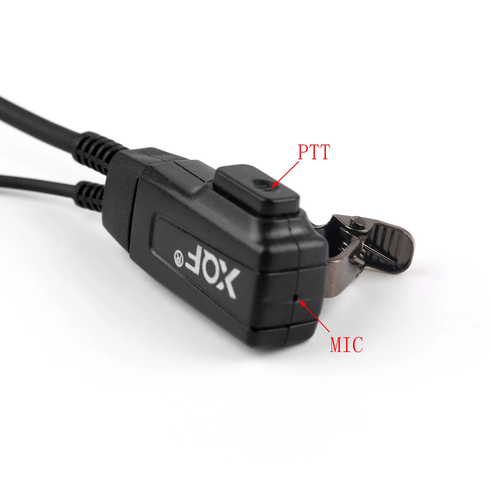 Artudatech висит крючком гарнитура, функция PTT MIC для TYT Baofeng Kenwood Icom KPG UV5R 888S аксессуары