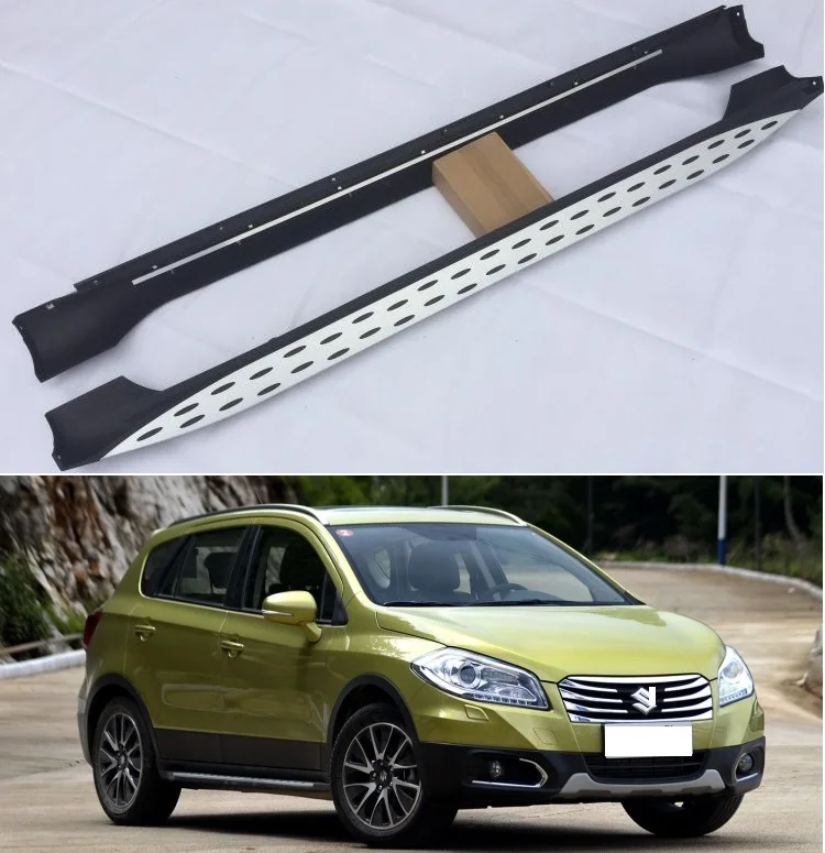 Benz стиль для SUZUKI SX4 S-CROSS Бег подножка Nerf бар для езды на велосипеде