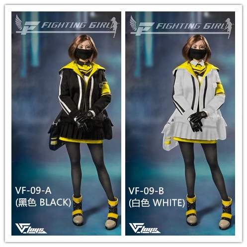 Vftoys, VF-09, 1:6, бойцовские весы, набор женской одежды