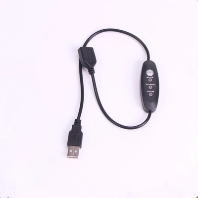 

Temperature controller USB 5V-12V heater thermostat 3 speed adjustable 24W