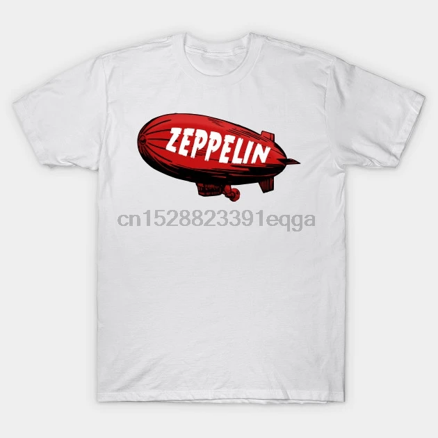 Мужская футболка с коротким рукавом Красная ZEPPELIN Zeppelin Футболка женская мужская |