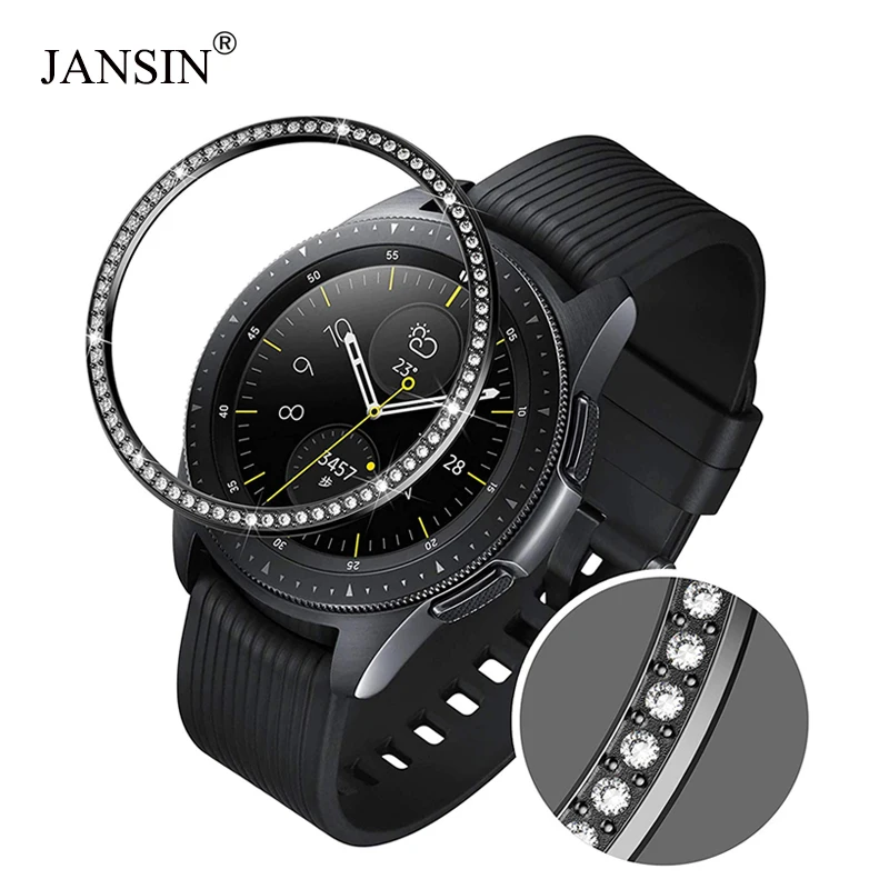 

Smart Watch Bezel Ring For Samsung Galaxy Watch 46mm 42mm Metal Bezel Ring Adhesive Cover For Samsung Gear S3 Classic/Frontier