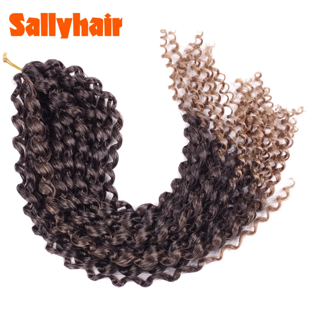Sallyhair страсти твист пушистые скрученные крючком косички Омбре Nubian