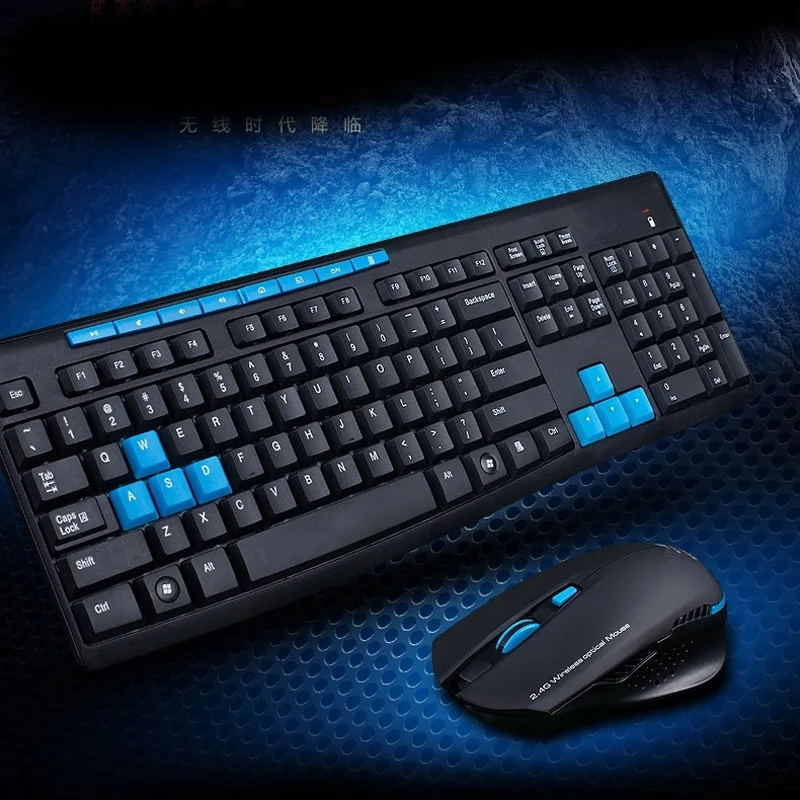 

Ruyi Bird HK3800 Wireless Keyboard And Mouse Set Computer Game Mouse And Keyboard Set Laptop Keyboard Mouse