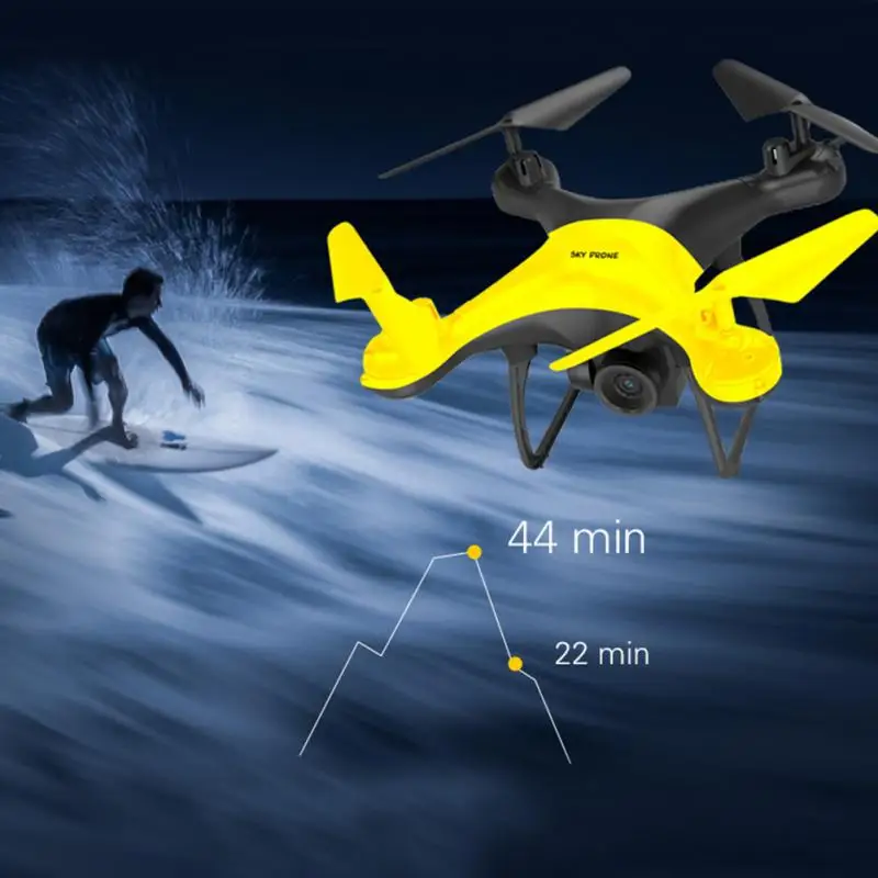 2 4 ГГц wifi FPV Радиоуправляемый Дрон с 720P HD камеры для Дронов 22 мин супер долгое