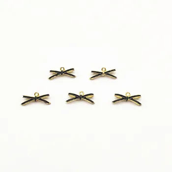 

New arrival! 16x7mm 100pcs Zinc Alloy bows shape charm for Hand Made Earring DIY parts,Jewelry Accessories Findings & Component