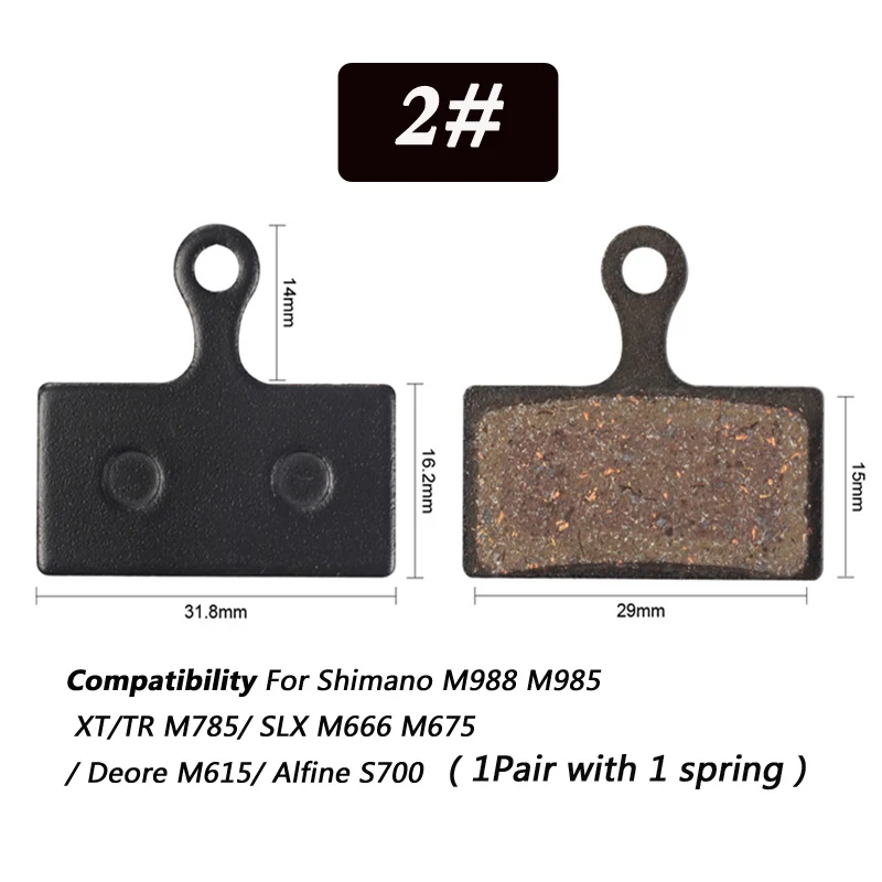 1 пара металлические дисковые тормоза для горных велосипедов Shimano M446 355 395 BB5|bicycle