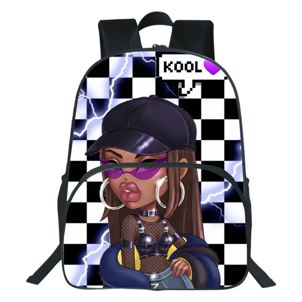 Bratz Backpack Kindergarten Mochila Boys Cartoon School Bag Teens Girl Storage Bag Travel Bags Children Rucksack