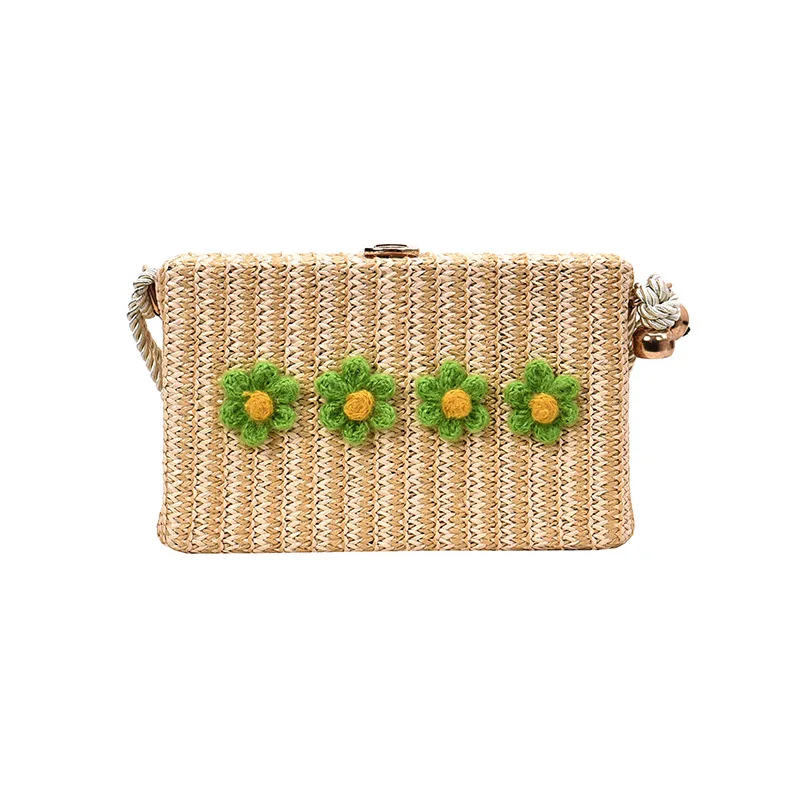 

Women's Bag New Fashion 2019 Female Bags for Women Small Woven Bag Small Handbag Square Messenger Handbags Purple Green Yellow