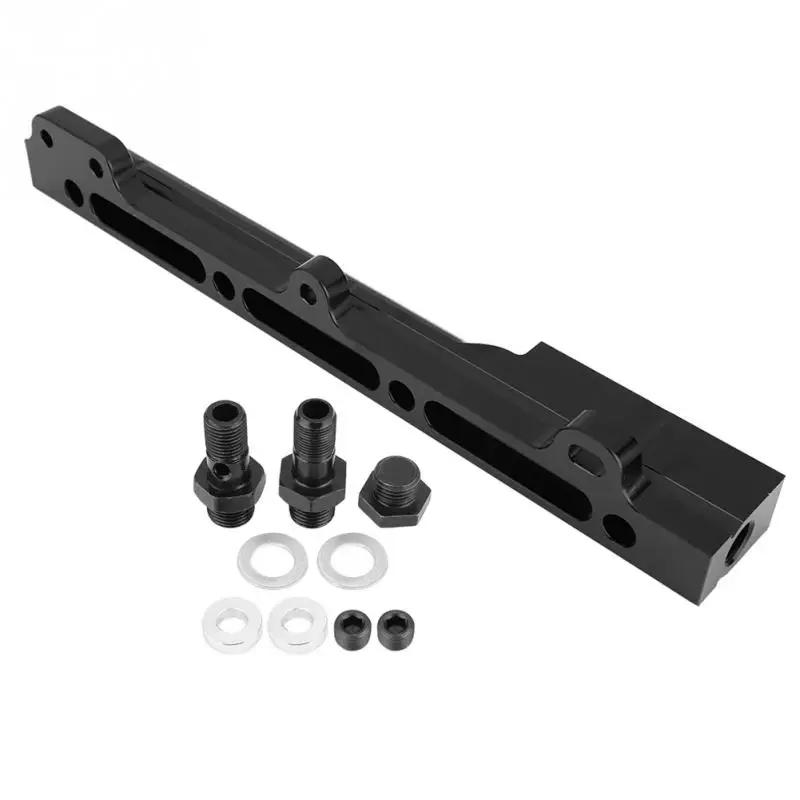 

New Car Fuel Rail D Series for Honda Civic CR-X D15B7 D15B8 D16A6 D16Z6 High Volume Aluminum Alloy Black