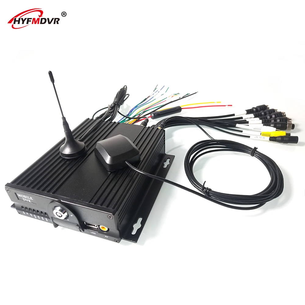 HYFMDVR дистанционный 4G gps HD SD карта наблюдения рекордер 4-полосный MDVR грузовик школьный автобус в режиме реального времени мониторинг транспортного средства