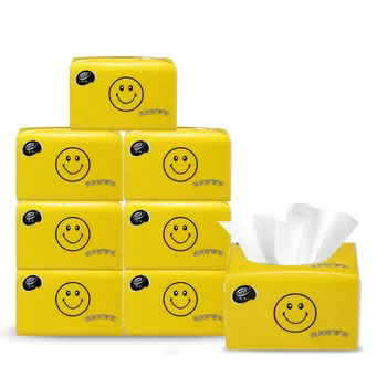 

8pack Facial Tissue Indonesia Wood Pulp Paper Tissue Eco-Friendly Recycled Paper Home Use Tissue Kitchen Bathroom Toilet Tissues