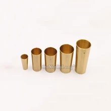 

8PCS Brass Cups Cabinet Legs Covers Chairs Legs Protector Table Feet Tube Furniture Accessory