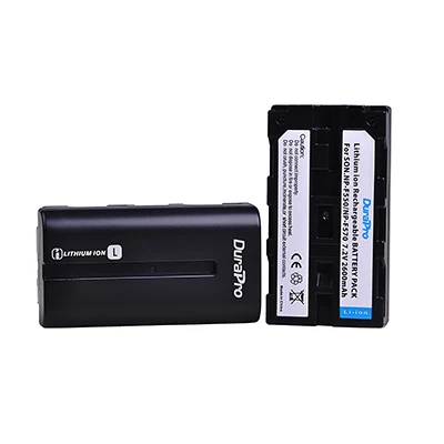 2 Battery Комплект из 2 предметов 2600 мА/ч, NP-F550 NP-F570 NP F550 Камера Батарея+ ЖК-дисплей USB Зарядное устройство для sony NP-F330 NP-F530 NP-F570 NP-F730 NP-F750 CCD-RV100 - Цвет: 2 Battery
